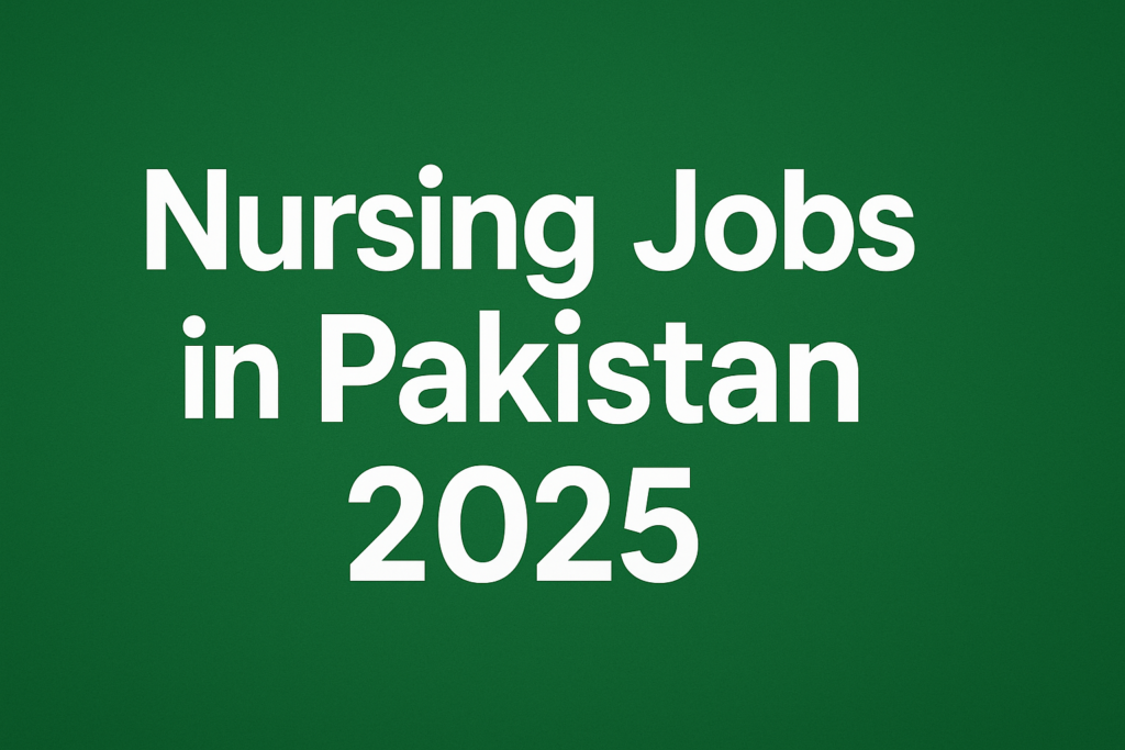 Nursing jobs announcement for 2025