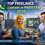 Visual representation of the top freelance career options in Pakistan for 2016, featuring key insights and data points.