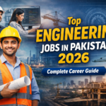 Infographic showcasing the top engineering jobs in Pakistan for 2020, highlighting key roles and industry trends.