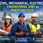 . Overview of civil, mechanical, and electrical engineering job opportunities in Pakistan during 2020.