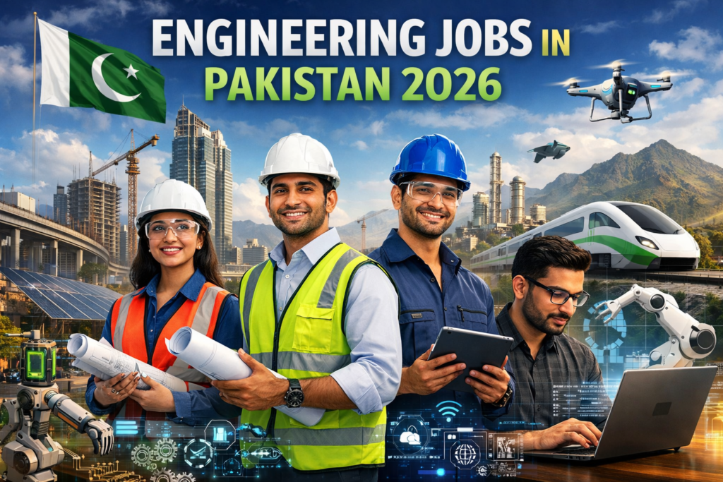 . A visual representation of engineering employment trends in Pakistan for 2020, showcasing demand and available positions.
